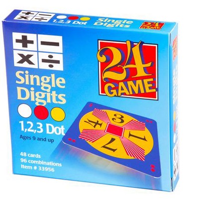 24 Game Cards Original Double Digits, 48 Card Set : Target