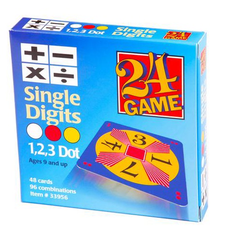 24 Game Cards Original Double Digits, 48 Card Set : Target