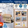 SereneLife 40" Saucer Swing with Chains, Pillow, Hanging Kit, and Carry Bag - Indoor/Outdoor Use - image 3 of 4