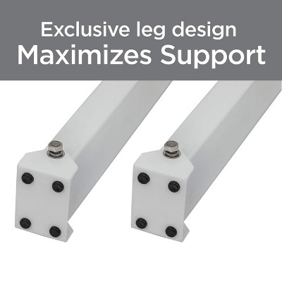 White Heavy-Duty Window Air Conditioner Support Bracket