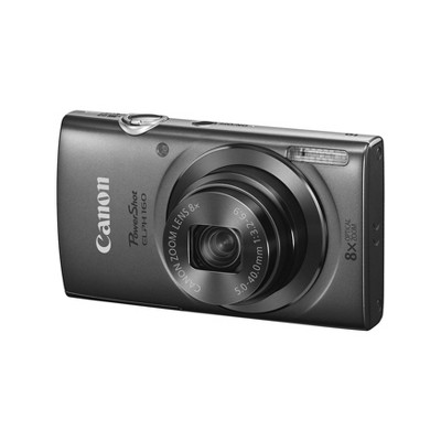 Compact Point And Shoot Digital Camera Canon mp Dark Silver Target