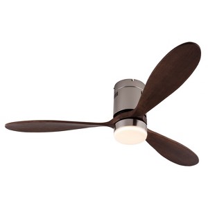 YIYIBYUS 52 Inch Smart Ceiling Fan with Dimmable Light, 6-speed Adjustable - 1 of 4