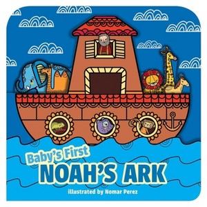 Baby's First Noah's Ark (a Boat-Shaped Novelty Board Book for Toddlers) - by  Little Bee Books - 1 of 1