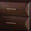 Royal Hampton Nightstand, 2 Drawers, Espresso Brown Solid Wood, 27 Inch - 4 of 4