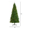 9ft. Fir Artificial Christmas Tree with 800 Clear LED Lights & 2093 Branches – Majestic Seasonal Holiday X-Mas Display - 2 of 4