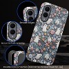 BONGEEK Case Compatible with Samsung Galaxy S25 Edge,Scratch Resistant Hybrid 2-Layer Hard Shell Bright Phone Case, Floral - 3 of 4