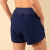 Lands' End Women's 5" Inseam Swim Board Shorts with Panty - 2 of 3