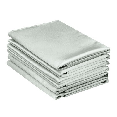 Unique Bargains Restaurant Wedding Banquet Sateen Napkins 20 x 20 Inches 6 Pcs