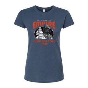 Women's - Star Wars - Empire Rock Tee Fitted Graphic T-Shirt - 1 of 2