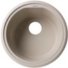 ALFI AB1717DI-B Biscuit 17Inch Drop-In Round Granite Composite Kitchen Prep Sink - 3 of 4