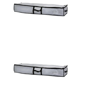 REGALWOVEN Christmas Tree Storage Bag Foldable with Handles for Clothes Comforters Closet Organizers 2 Pcs - 1 of 4