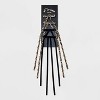 Girls' 4pk Long Tail Leopard Printed Satin Bow Claw Clip Set - art class™ Black/Brown - 2 of 3