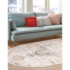 Unique Loom Highbury Imperial Floral Indoor Woven Area Rug - 1 of 4