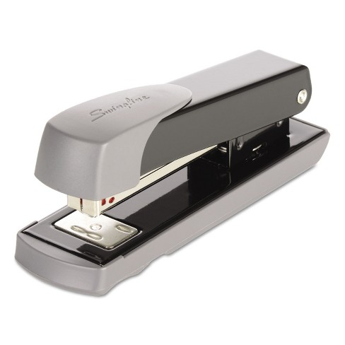 Swingline® Optima® 40 Desk Stapler, Reduced Effort, 40 Sheets, Silver