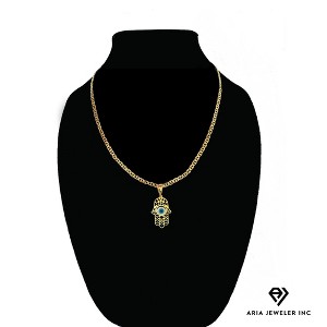 Aria Jeweler Chain with All Seeing Hamza - 1 of 3