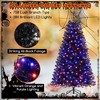 Resenkos 6-Ft Black Artificial Halloween Christmas Tree with Spooky Sounds - Black - 4 of 4