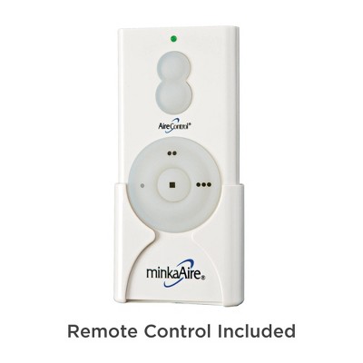 52" Distressed Koa ABS Plastic Ceiling Fan with LED Light and Remote