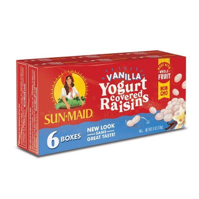 Sun-Maid Vanilla Yogurt Raisins - 6ct_2