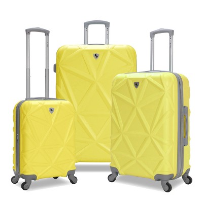 AMKA Gem 3-Piece Expandable Spinner Luggage Sets
