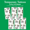 Big Dot of Happiness Happy New Year Temporary Tattoo, 2026 New Year's Eve Resolution Tattoos, NYE Party Favors, New Year's Eve Party Supplies, Set of - 4 of 4