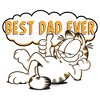 Men's Garfield Best Dad Ever T-Shirt - image 2 of 4