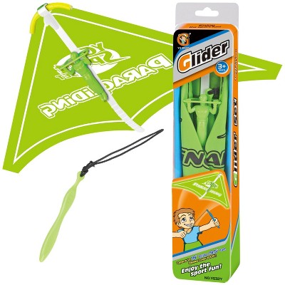 Thin Air Brands Paraglider Airplane Flying Toy, Ages 6+, Toy Vehicles