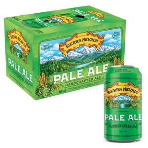 Sierra Nevada Pale Ale Beer - 6pk/12 fl oz Cans - 1 of 4