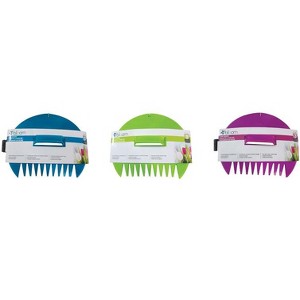 Bloom 12 in. 9 Tine Poly Leaf Scoop Poly Handle (Case of 6) - 1 of 1