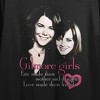 Gilmore Girls Monotone Rory and Lorelei Women's Black Short Sleeve Crew Neck Crop Tee - 2 of 3
