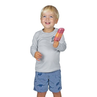 Vapor Apparel UPF 50+ UV Sun Protection Toddler Long Sleeve Rash Guard Swim Shirt