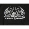 Dungeons & Dragons And Dice Black Graphic Hoodie : Target