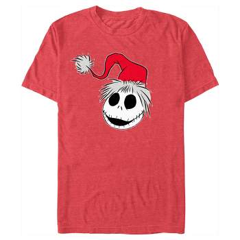 Men's The Nightmare Before Christmas Jack Skellington Santa T-shirt ...