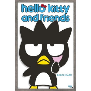 Trends International Hello Kitty and Friends: Hello - Badtz-Maru Feature Series Framed Wall Poster Prints - 1 of 4