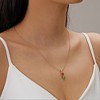 Delicate Tulip Necklace and Bracelet Set for Women – Simple, Elegant, and Sweet - 4 of 4