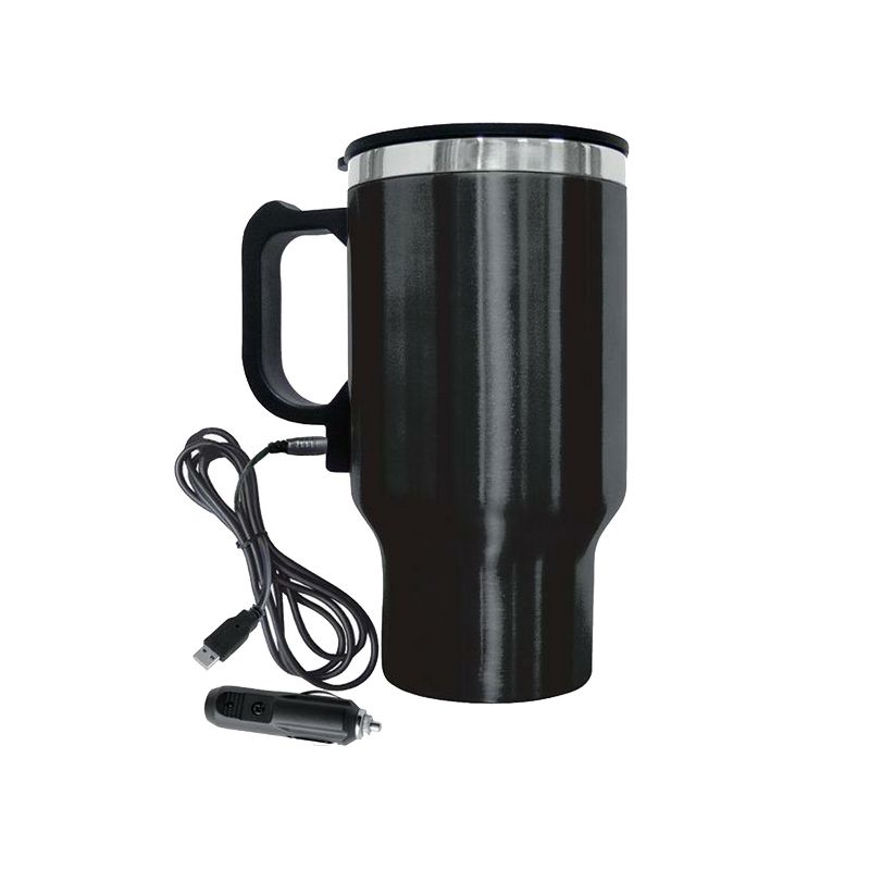 Brentwood Electric Coffee Mug with Wire Car Plug, 1 of 6