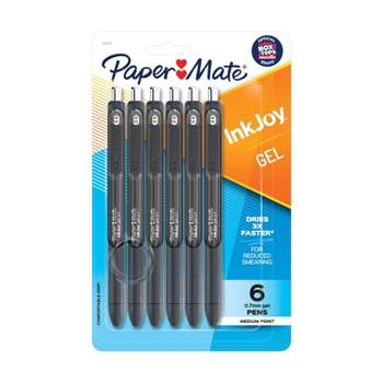 Paper Mate Ink Joy 6pk Gel Pens 0.7mm Medium Tip Black
