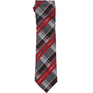 Alfani Mens Thunder Plaid Silk Self-tied Necktie - 1 of 1