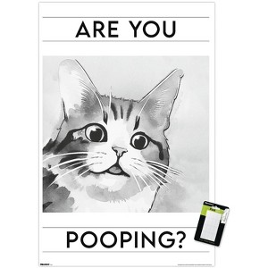 Trends International Reinders: Animals - Are You Pooping? Unframed Wall Poster Prints - 1 of 4