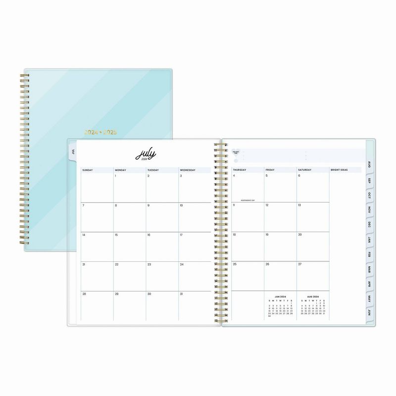 Color Me Courtney for Blue Sky 2024-25 Weekly/Monthly Planner 11&#34;x8.5&#34; Stepped Blue, 5 of 14
