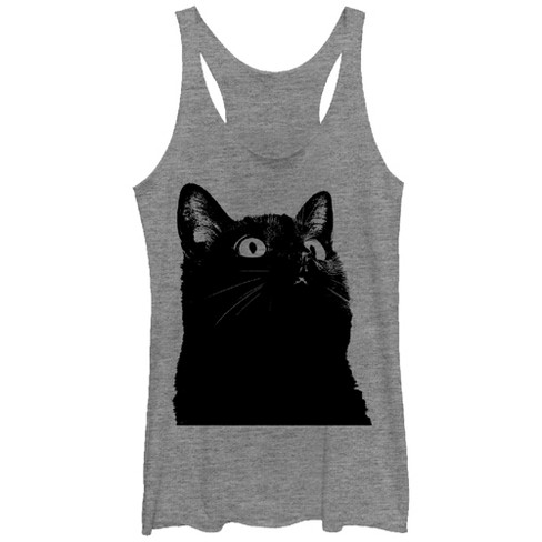 Black cat tank on sale top