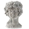 Maggift Planters Cement Bust Wall Planter, Indoor Outdoor Home Garden Decor, Decorative Plant Pots for Living Room, Balcony, Gray 11.4"*10.6"*15.4" - 2 of 4