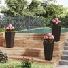 Costway 30” Tall Flower Pot Set of 2 Planter Pots with Open-ended Base & Non-woven Soil Bag - 2 of 4
