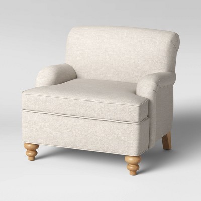 Lillington Rolled Arm Accent Chair Linen - Threshold™