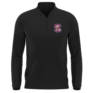Men's South Carolina State University Adult Active Sport 1/4 Zip Pullover Left Chest Logo - 1 of 4