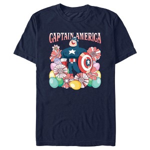 Men's Marvel Easter Egg Hunt Superhero T-Shirt - 1 of 4