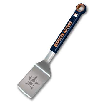 MLB Houston Astros Stainless Steel BBQ Spatula with Bottle Opener