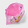 Girls' SmileyWorld Tote Bag - Pink: Cotton Shoulder Strap, Smiley Face Pattern, Lightweight Woven Handbag - 3 of 4
