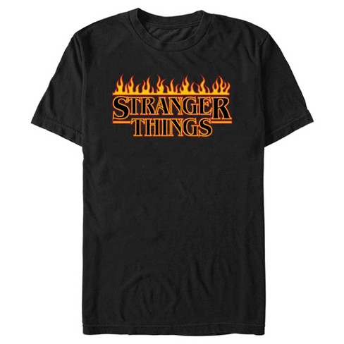  Flaming Tiger Men's T Shirt Black S-3XL : Clothing, Shoes &  Jewelry