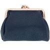 Buxton Women's Vegan Leather Triple Frame Coin Purse Wallet - 4 of 4