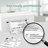 FLEXYVA Genuine 4x6 Direct Thermal Shipping Label (Pack of 500 Fan-Fold Labels), for FLEXYVA PL70E Shipping Label Printer, Commercial Grade - 3 of 4